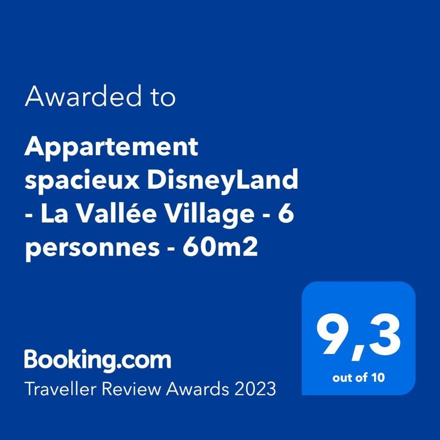 Appartement Spacieux Disneyland - La Vallee Village - 6 Personnes - 60M2 Saint-Germain-sur-Morin 외부 사진